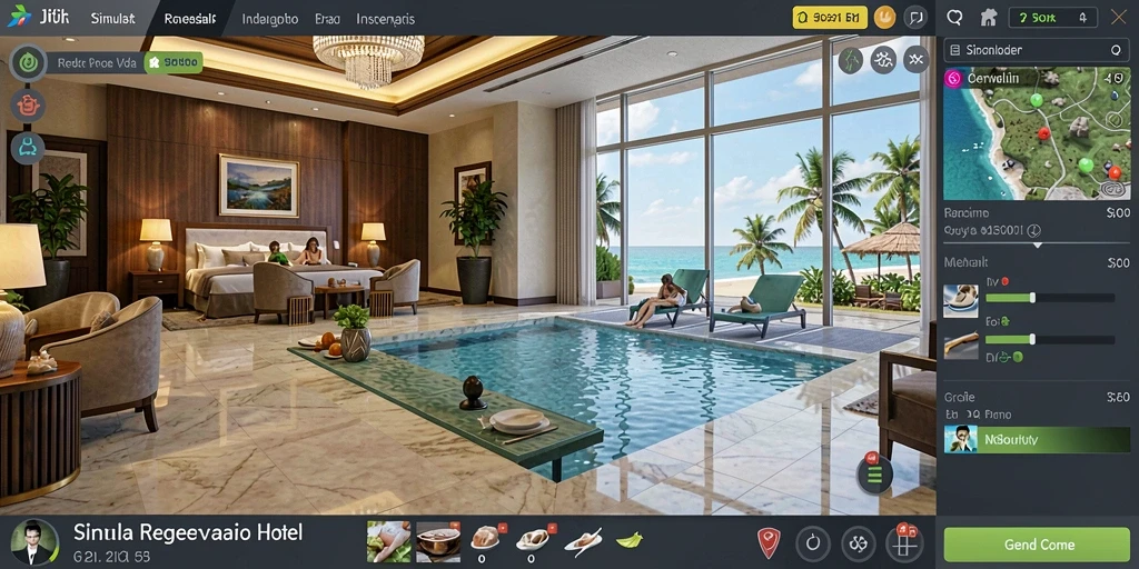 toto777 - Ilustrasi fitur live casino yang interaktif.